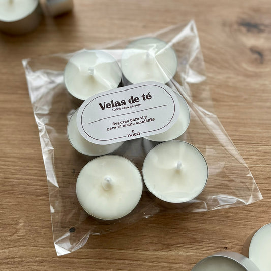 Velas de té