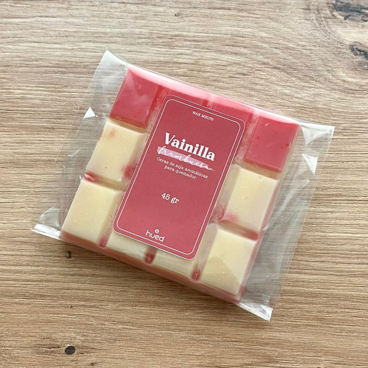 Wax melts Vainilla-Frambuesa 45gr