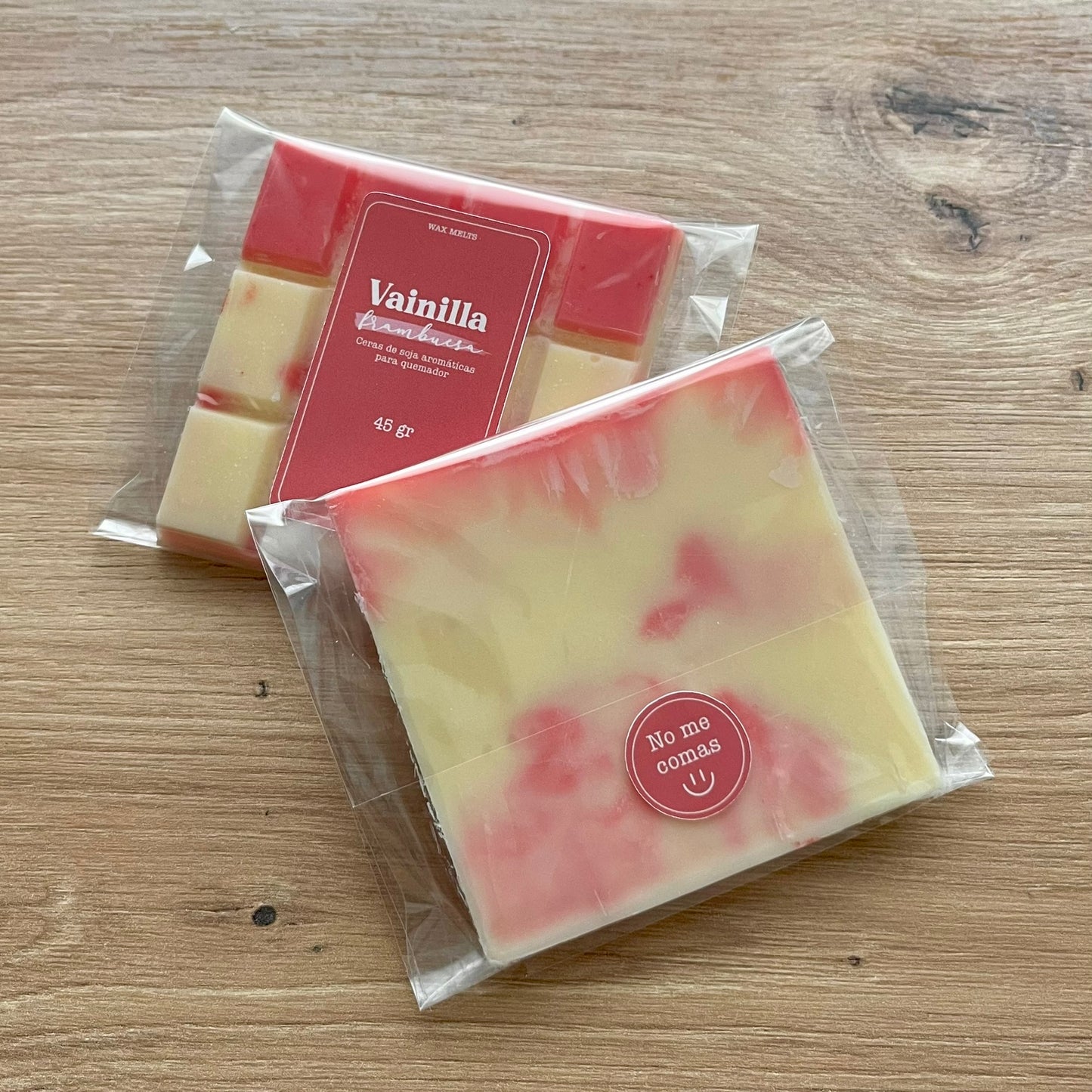 Wax melts Vainilla-Frambuesa 45gr