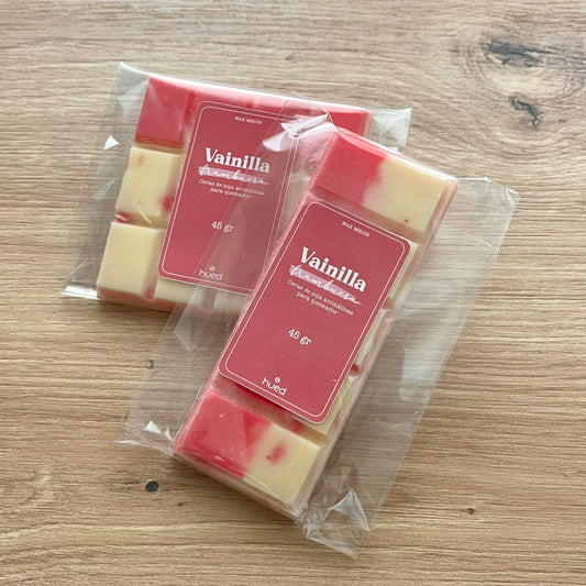 Wax melts Vainilla-Frambuesa 45gr